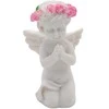 Statulėlė Angelas su vainikėliu, 4 cm - 1