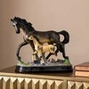 Statulėlė Arklys su kumeliuku, 16x34x12 cm