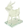 Stiklinė skulptūrėlė Ožys, 15 cm