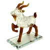 Stiklinė skulptūrėlė Ožys, 15 cm