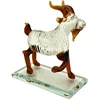 Stiklinė skulptūrėlė Ožys, 15 cm