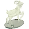 Stiklinė skulptūrėlė Ožys, 15 cm