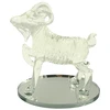 Stiklinė skulptūrėlė Ožys, 15 cm