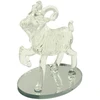 Stiklinė skulptūrėlė Ožys, 15 cm