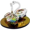 Stiklinė statulėlė Gulbės, 12 cm