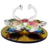 Stiklinė statulėlė Gulbės, 12 cm