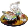Stiklinė statulėlė Gulbės, 12 cm