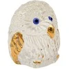 Stiklinė statulėlė Pelėda, 7 cm