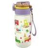 Vaikiška plastikinė gertuvė (2in1 sistema), 450 ml - Rožinė