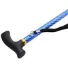 Vaikščiojimo metalinė lazda, 92 cm - Raudona