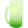 Žalias matinio stiklo bokalas, 500 ml