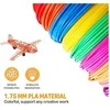 100 m PLA plastikas 3D rašikliui, 20 spalvų po 5 m