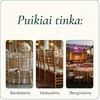 Bambukinė Chiavari kėdė