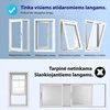 Kondicionierius Lango tarpinė Adolus (400 cm) mobiliam oro kondicionieriui