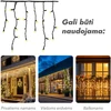 Lauko girlianda varvekliai (šiltai baltos LED lemputės) PROLED IP67 100m