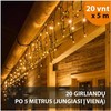 Lauko girlianda varvekliai PROLED IP67 100m