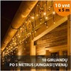 Lauko girlianda varvekliai PROLED IP67 50m