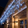 Lauko girlianda varvekliai (šaltai baltos LED lemputės) PROLED IP67 10m