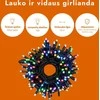 Lauko ir vidaus girlianda (LED lemputės) 10 m PROLED RGB