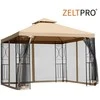 Lauko pavėsinė Zeltpro Classic 300x300 Ruda