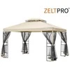 Lauko pavėsinė Zeltpro Classic 300x400 Kreminė