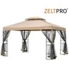 Lauko pavėsinė Zeltpro Classic 300x400 Ruda
