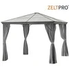 Lauko pavėsinė Zeltpro Deluxe 300x300 Pilka