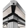 Lauko pavėsinė Zeltpro Deluxe 300x400 Pilka