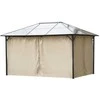Lauko pavėsinė Zeltpro Deluxe 300x400 Ruda