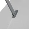 Zeltpro Lauko skėtis su Solid padu (užvalkalas dovanų) Lounge Light Pilkas