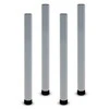 Pakylų kojos reguliuojamos 60-100 cm komplektas ( 4 vnt )