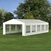 PE Palapinė - Paviljonas Zeltpro 5 x 10 Baltas