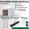 Prekybinė Palapinė 3x3 Balta Zeltpro PREMIUM+