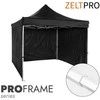 Prekybinė Palapinė 3x3 Juoda Zeltpro PROFRAME