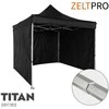 Prekybinė Palapinė 3x3 Juoda Zeltpro TITAN