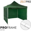 Prekybinė Palapinė 3x3 Žalia Zeltpro PROFRAME