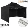 Prekybinė Palapinė 3x4,5 Juoda Zeltpro TITAN