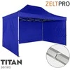 Prekybinė Palapinė 3x4,5 Mėlyna Zeltpro TITAN