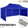 Prekybinė Palapinė 3x6 Mėlyna Zeltpro PREMIUM+