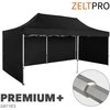Prekybinė Palapinė 4x6 Juoda Zeltpro PREMIUM+