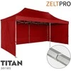 Prekybinė Palapinė 4x8 Raudona Zeltpro TITAN