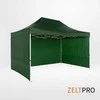 Prekybinės palapinės stogas ir sienos (4 vnt.) komplektas 3x2 Žalia Zeltpro PROFRAME