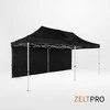 Prekybinės palapinės stogas ir sienos (4 vnt.) komplektas 3x6 Juoda Zeltpro PROFRAME