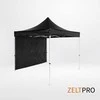 Prekybinės palapinės stogas ir sienos (4 vnt.) komplektas 3x3 Juoda Zeltpro PROFRAME