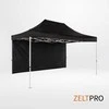 Prekybinės palapinės stogas ir sienos (4 vnt.) komplektas 3x4,5 Juoda Zeltpro PROFRAME