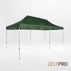 Prekybinės palapinės stogas ir sienos (4 vnt.) komplektas 3x6 Žalia Zeltpro PROFRAME