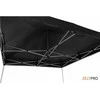Prekybinės palapinės stogas ir sienos (4 vnt.) komplektas 3x4,5 Juoda Zeltpro TITAN