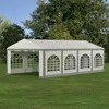 PVC Palapinė - Paviljonas Zeltpro 4 x 8 Baltas/Pilkas