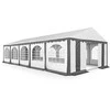 PVC Palapinė - Paviljonas Zeltpro 5 x 10 Baltas/Pilkas
