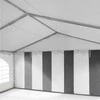 PVC Palapinė - Paviljonas Zeltpro 5 x 10 Baltas/Pilkas